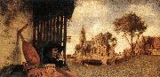 FABRITIUS, Carel, View of the City of Delft dfg